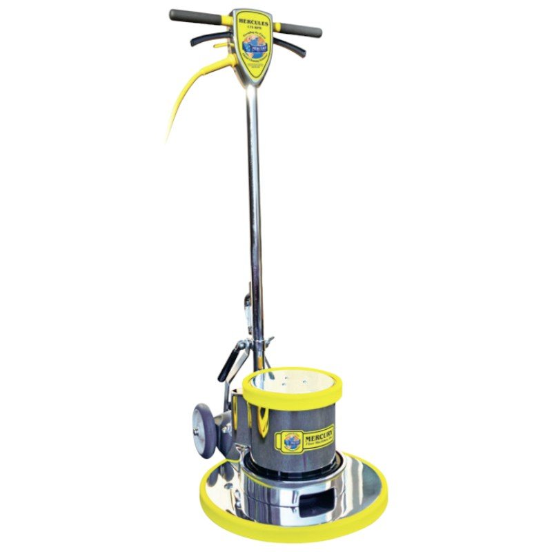 Mercury Hercules Super Heavy-Duty Floor Machine H-21E 21" Apron, 175 RPM