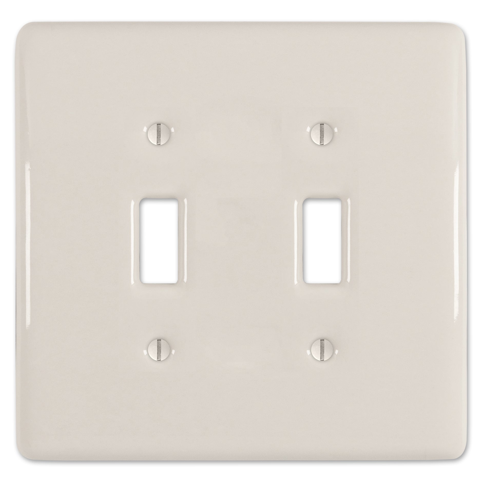 Placa de pared de cerámica Metro Biscuit con 2 palancas