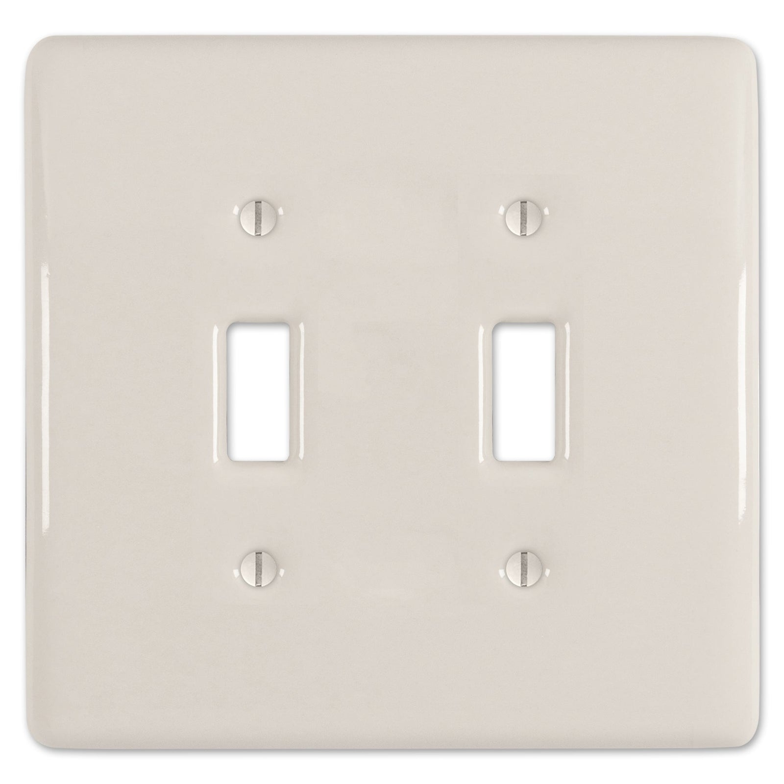 Placa de pared de cerámica Metro Biscuit con 2 palancas