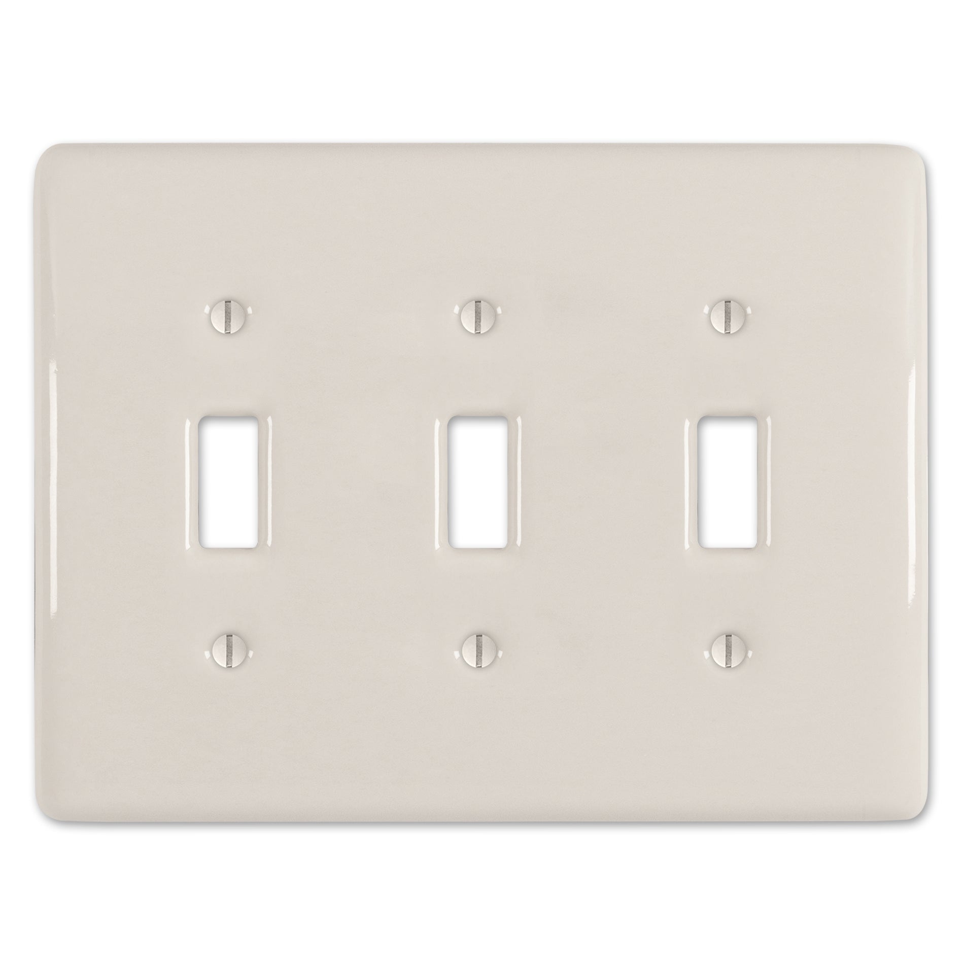 Placa de pared de cerámica Metro Biscuit con 3 palancas