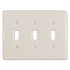 Placa de pared de cerámica Metro Biscuit con 3 palancas