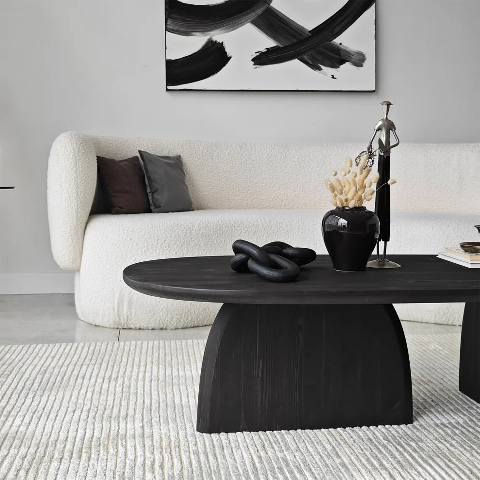 Miami Designer Coffee Table Solid Wood (W)24