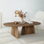 Miami Designer Coffee Table Solid Wood (W)24" (L)48" (H)13.75"