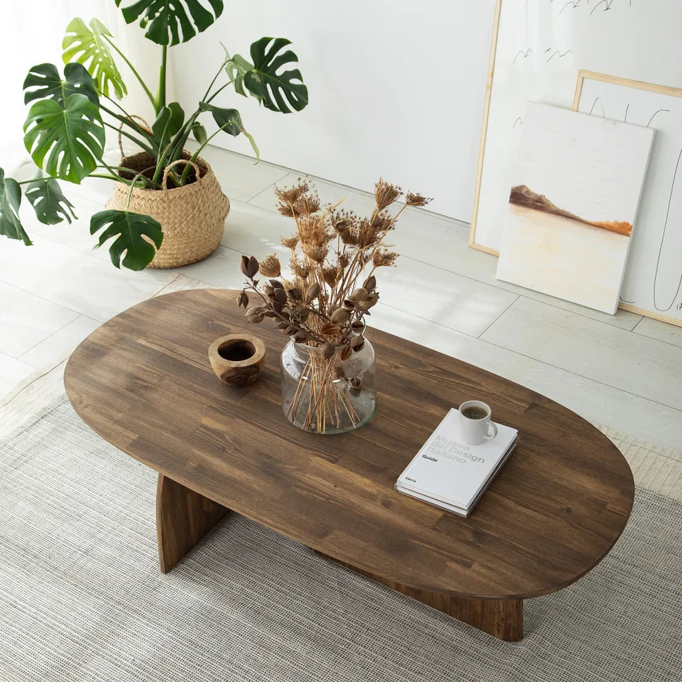 Miami Designer Coffee Table Solid Wood (W)24