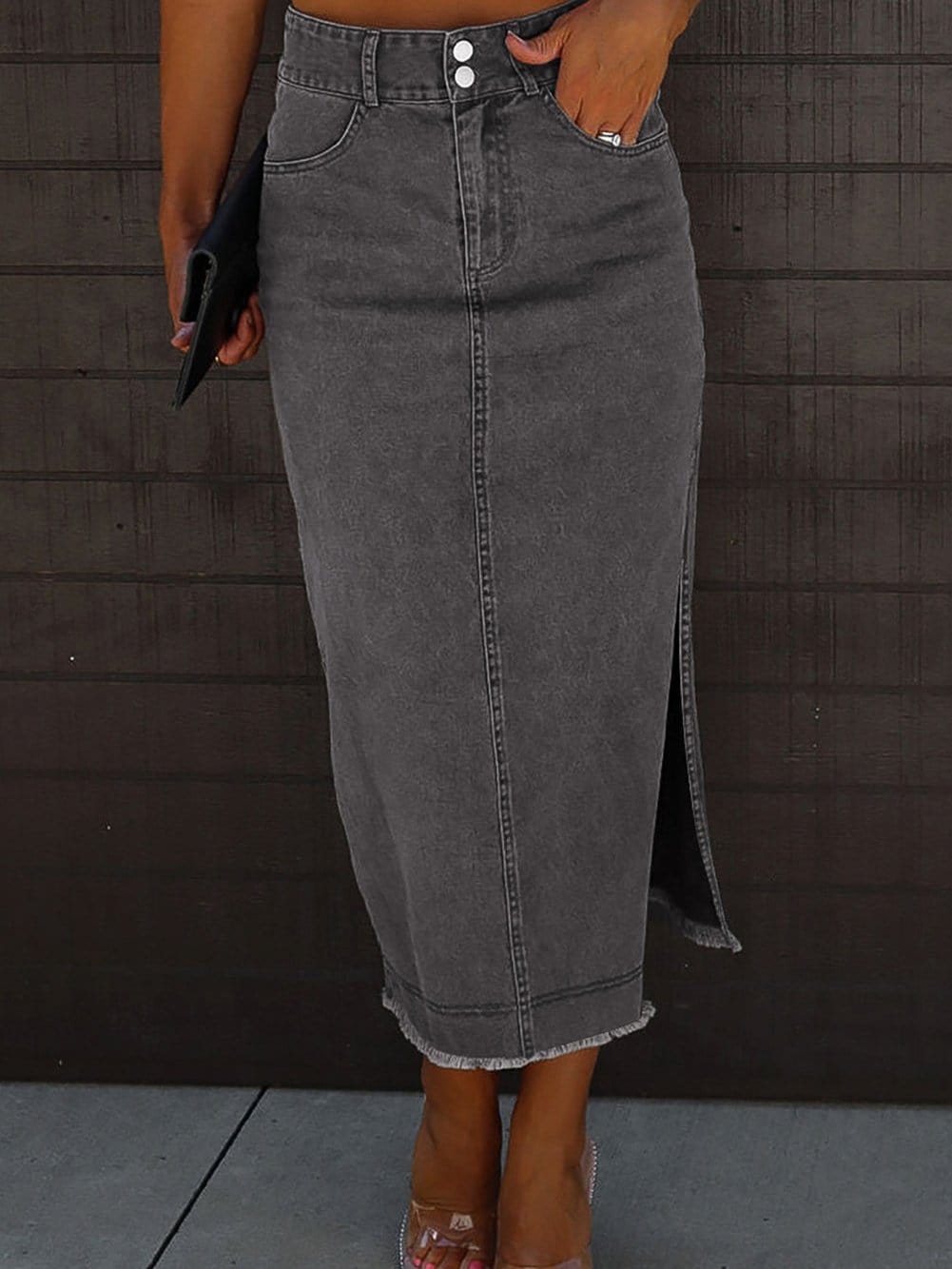 Everyday Denim Skirt