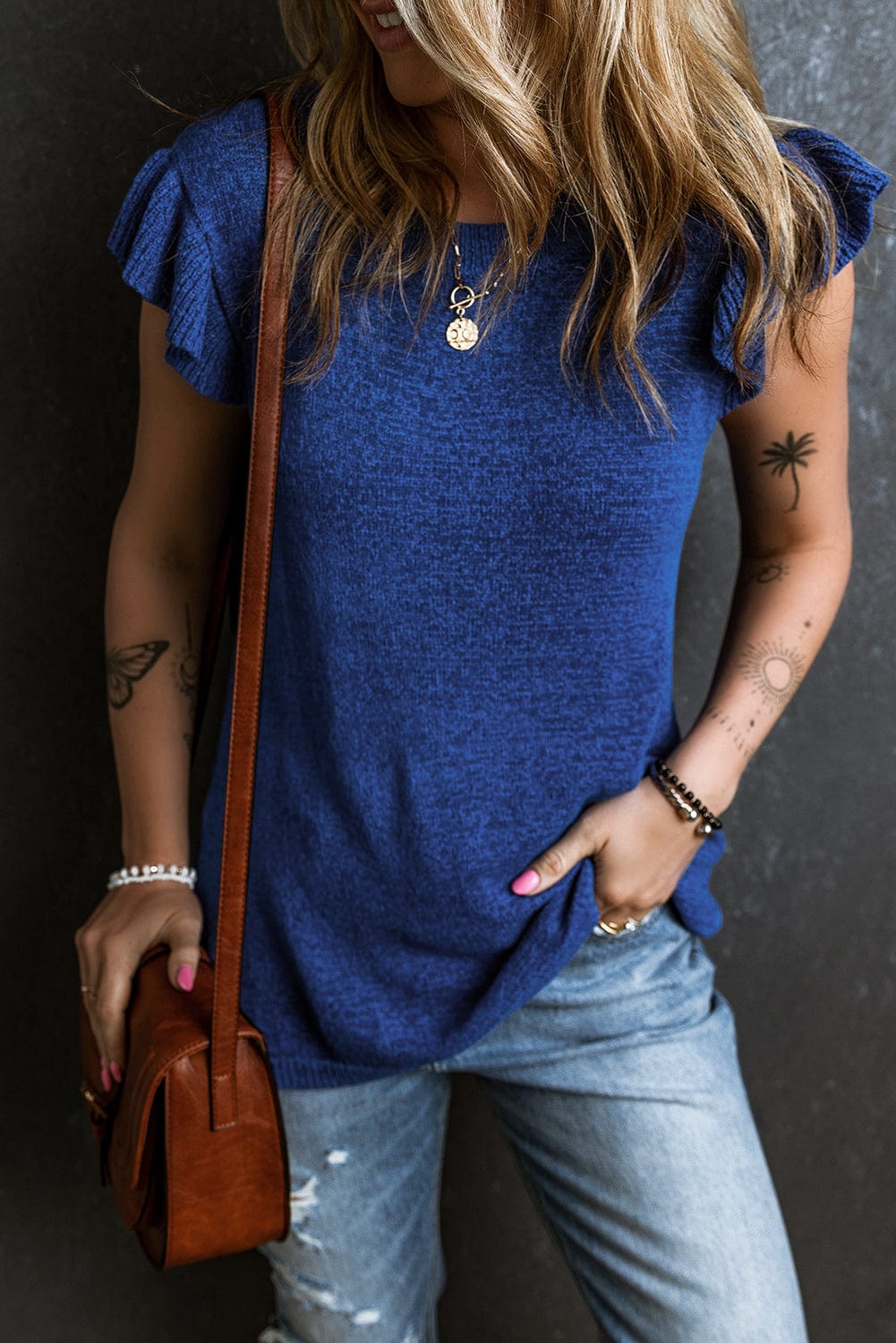 Stylish Off-Shoulder Tunic