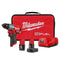 Kit de taladro/atornillador Milwaukee 3403-22 M12 FUEL de 1/2"
