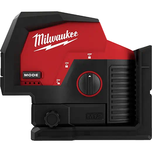 Kit láser de puntos de plomada y líneas cruzadas verdes Milwaukee 3622-21 M12
