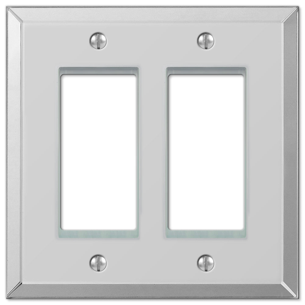 Espejo acrílico - Placa de pared con 2 balancines