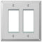Espejo acrílico - Placa de pared con 2 balancines