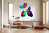 Mirrored Dog Balloon Dog Decor Acrylic Art Wall Sculpture
