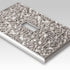Momfort Satin Nickel Cast - 3 Toggle Wallplate