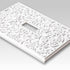 Placa de pared Momfort White Cast - 2 palancas