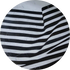 Mosaic Medallion Stone Art - Zebra Strips