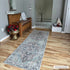 Alfombra lavable vintage Nisa de color verde