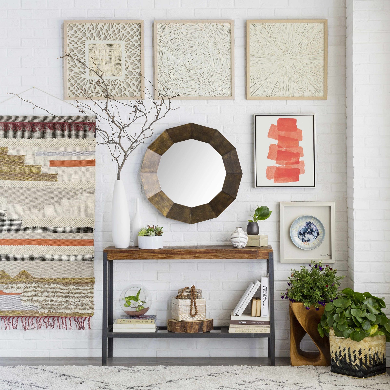 Flintville Moroccan Shag Rug Area Rug - Clearance