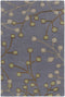 Elsu Brown Beige Wool Rug