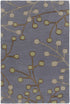 Elsu Brown Beige Wool Rug