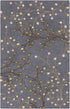 Elsu Brown Beige Wool Rug