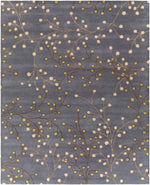 Elsu Brown Beige Wool Rug
