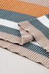 Striped Knitwear Sweater Shirt