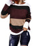 Striped Knitwear Sweater Shirt
