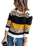Striped Knitwear Sweater Shirt