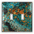 Mystic Topaz Copper - 2 Toggle Wallplate