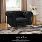 Lisa Chesterfield Club Chair