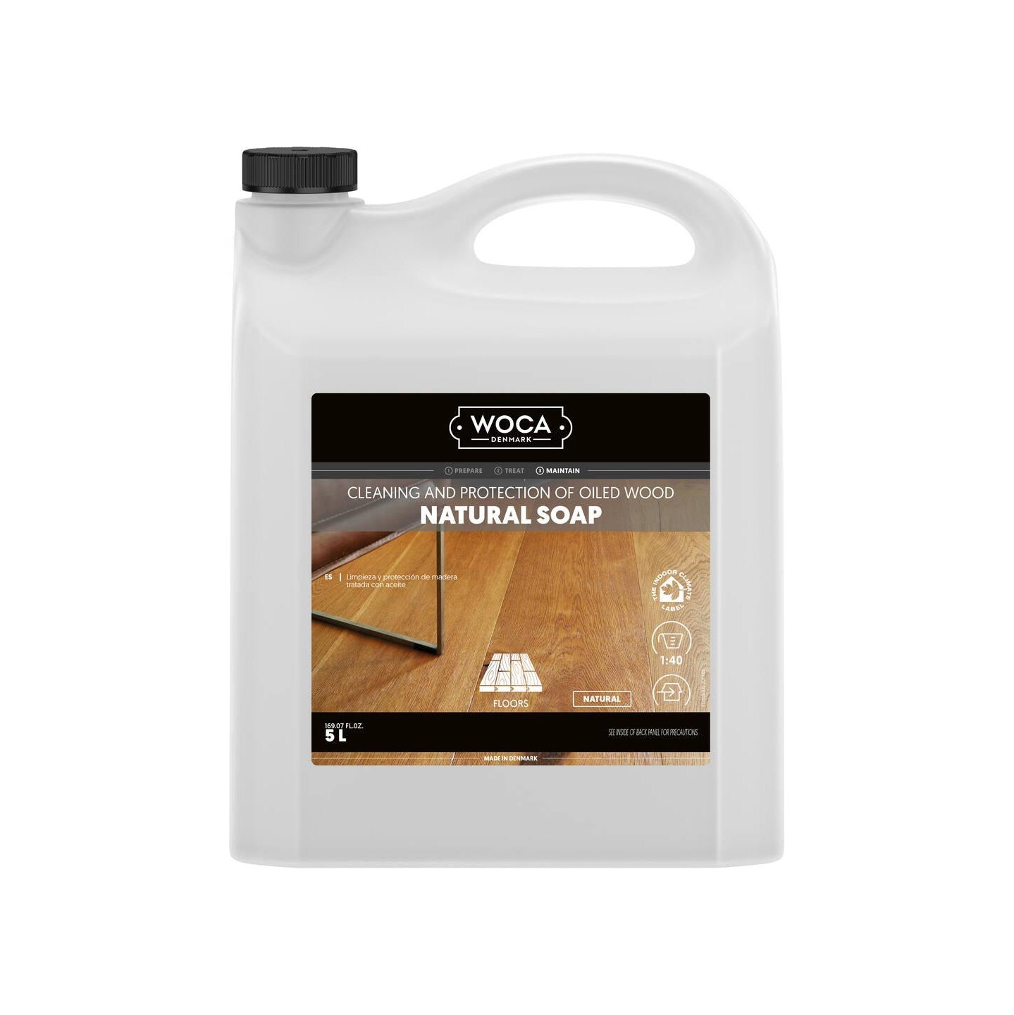 WOCA Natural Soap Hardwood Floor Cleaner