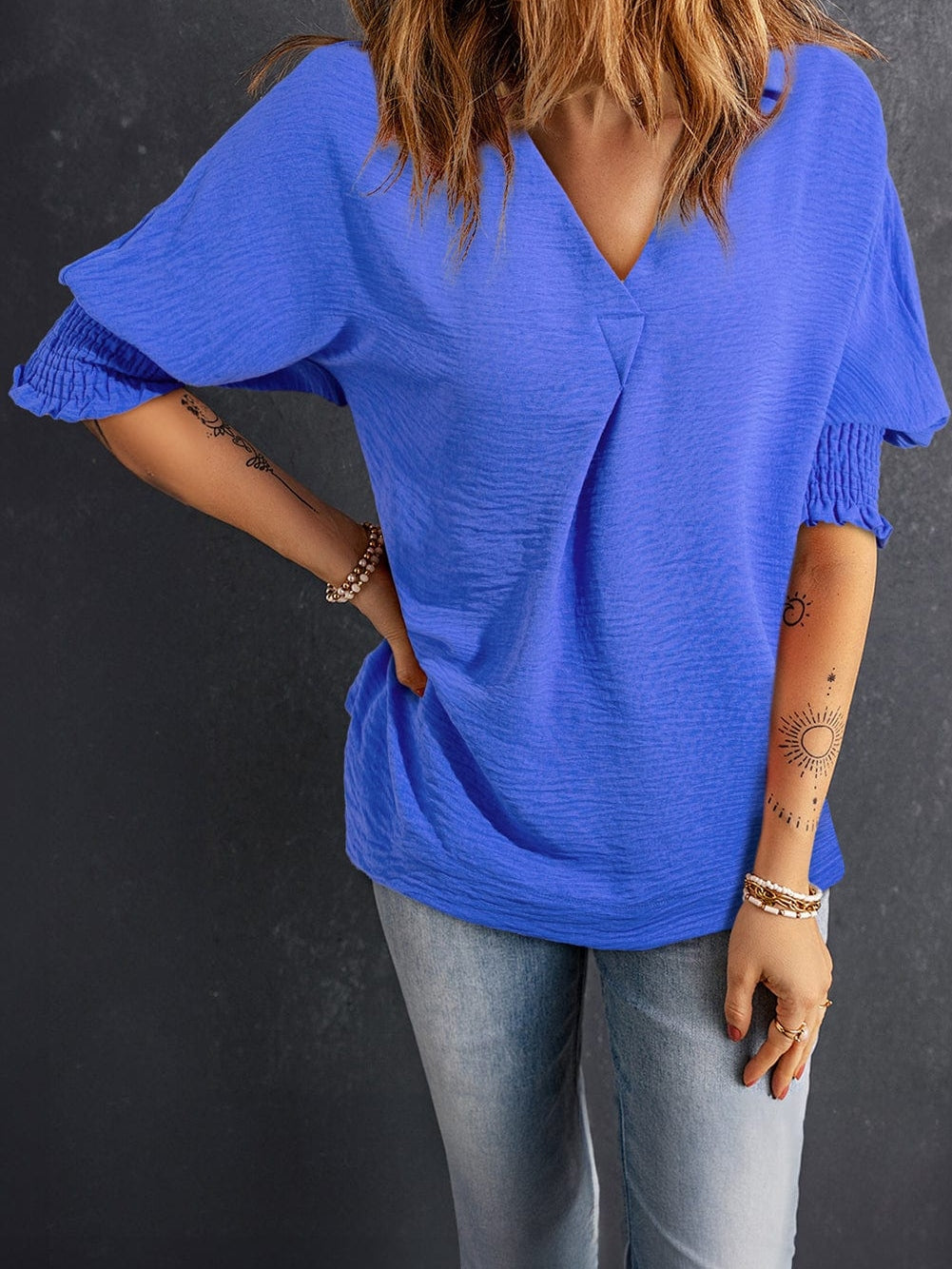 Flowy Short Sleeve Shirt