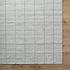 Nissa Light Gray Checkered Wool Rug