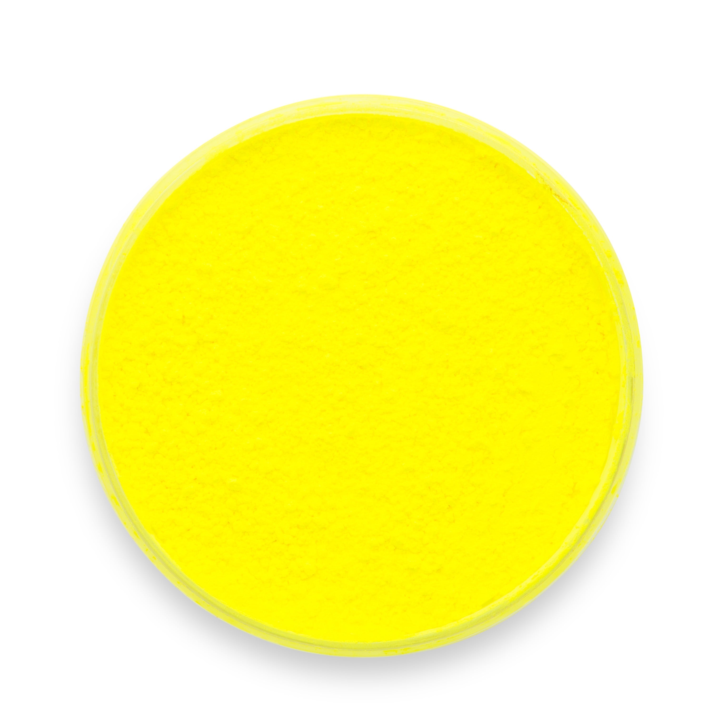 Pigmento en polvo epoxi de color amarillo neón