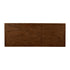 Mesa de comedor rectangular Newberry, marrón medio