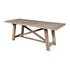 Mesa de comedor rectangular Newberry, natural desgastada