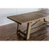 Mesa de comedor rectangular Newberry, natural desgastada