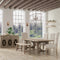 Mesa de comedor rectangular Newberry, natural desgastada