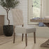 Sillas laterales Newberry, color natural desgastado