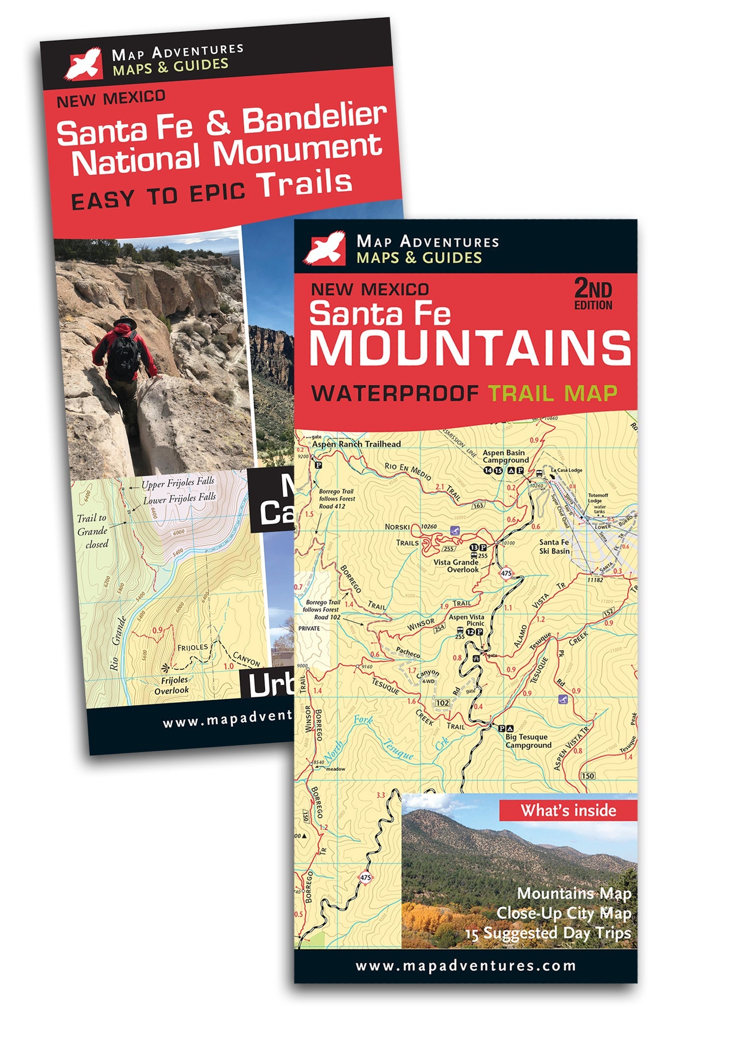 Santa Fe Bundle Hiking Trail Map