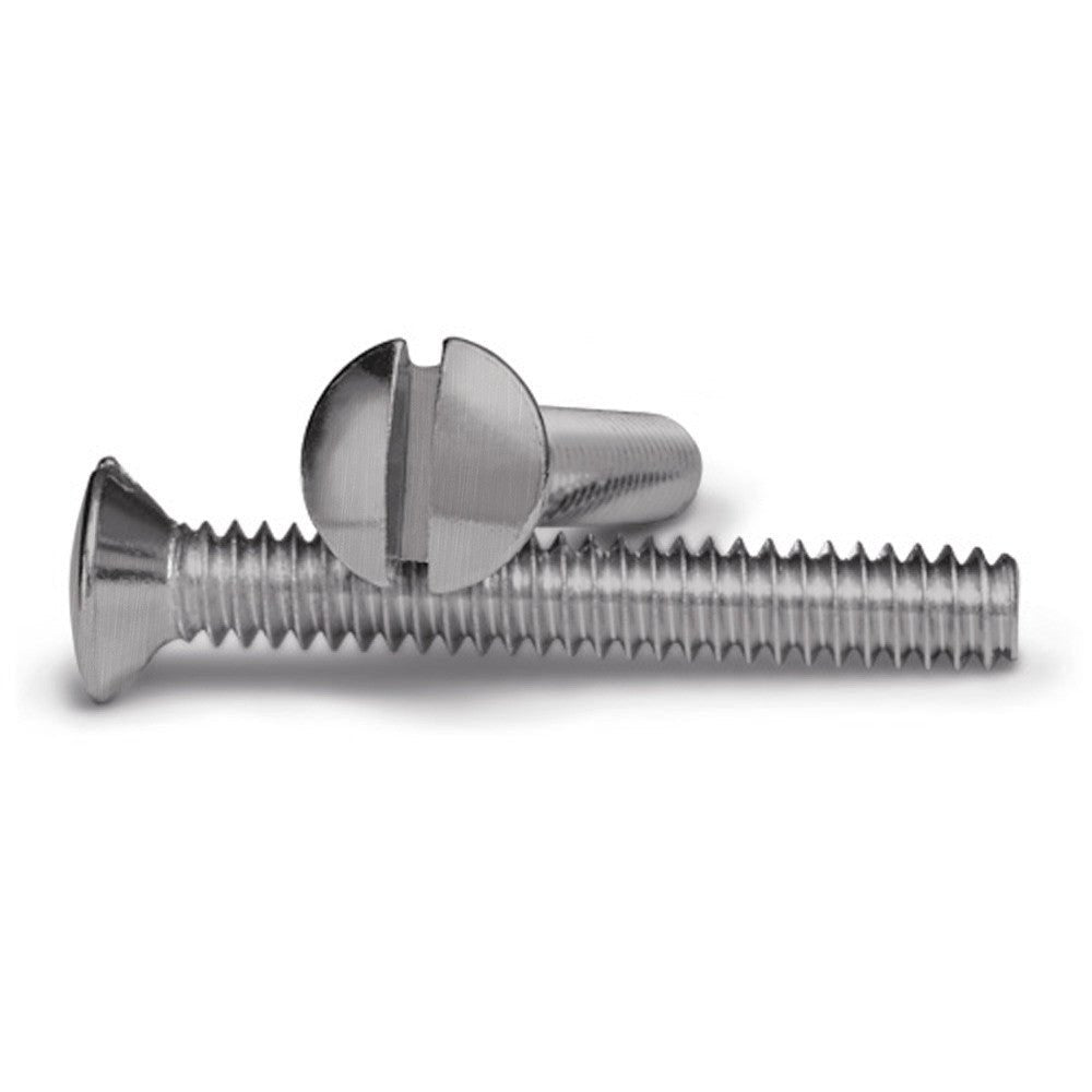 Tornillos para placa de pared de níquel de 1 pulgada (paquete de 10)