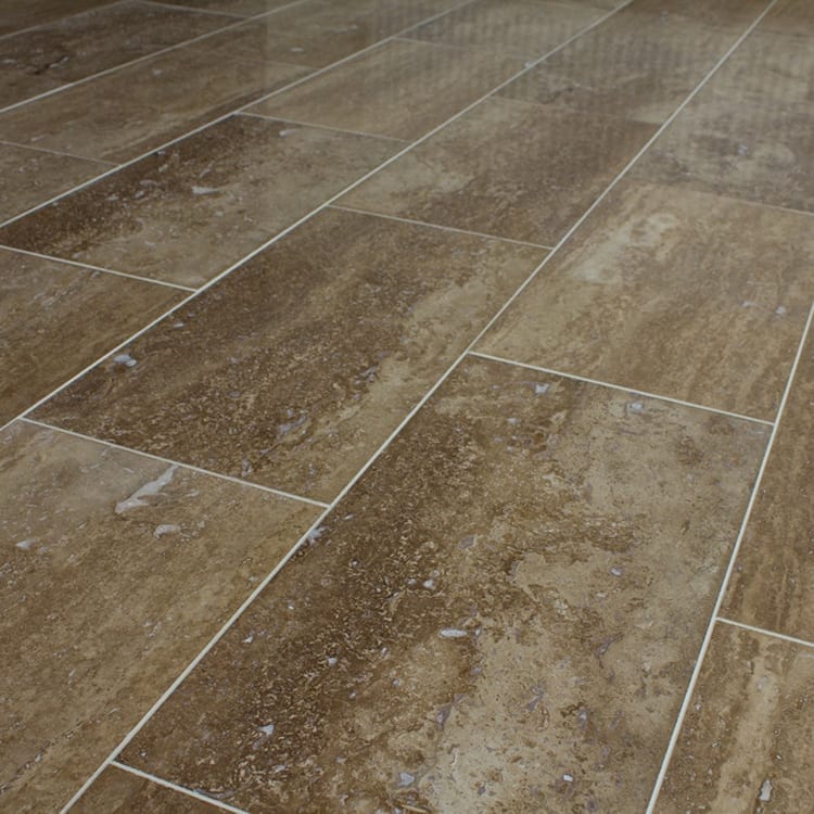 Noce Brown Vein-cut Travertine Floor and Wall Tile 12