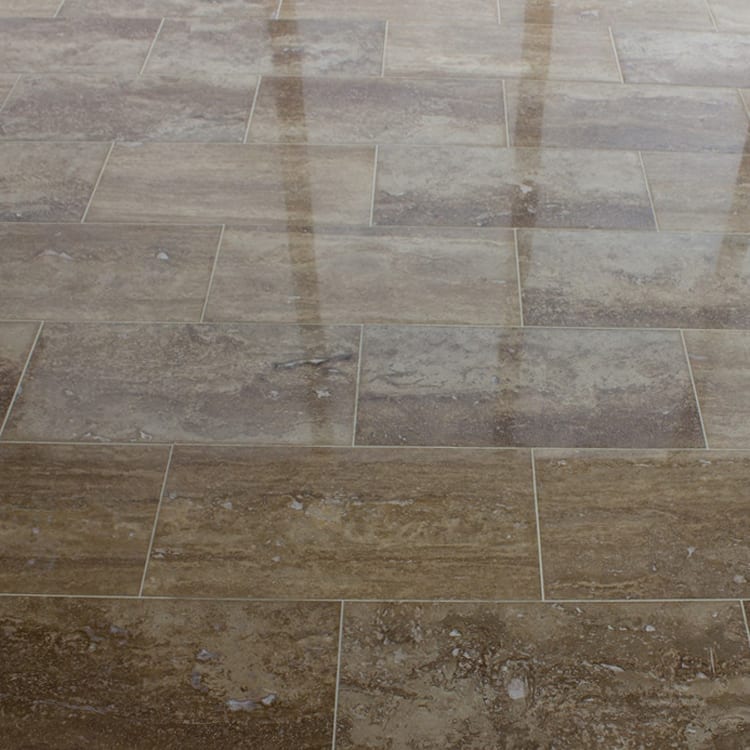 Noce Brown Vein-cut Travertine Floor and Wall Tile 12