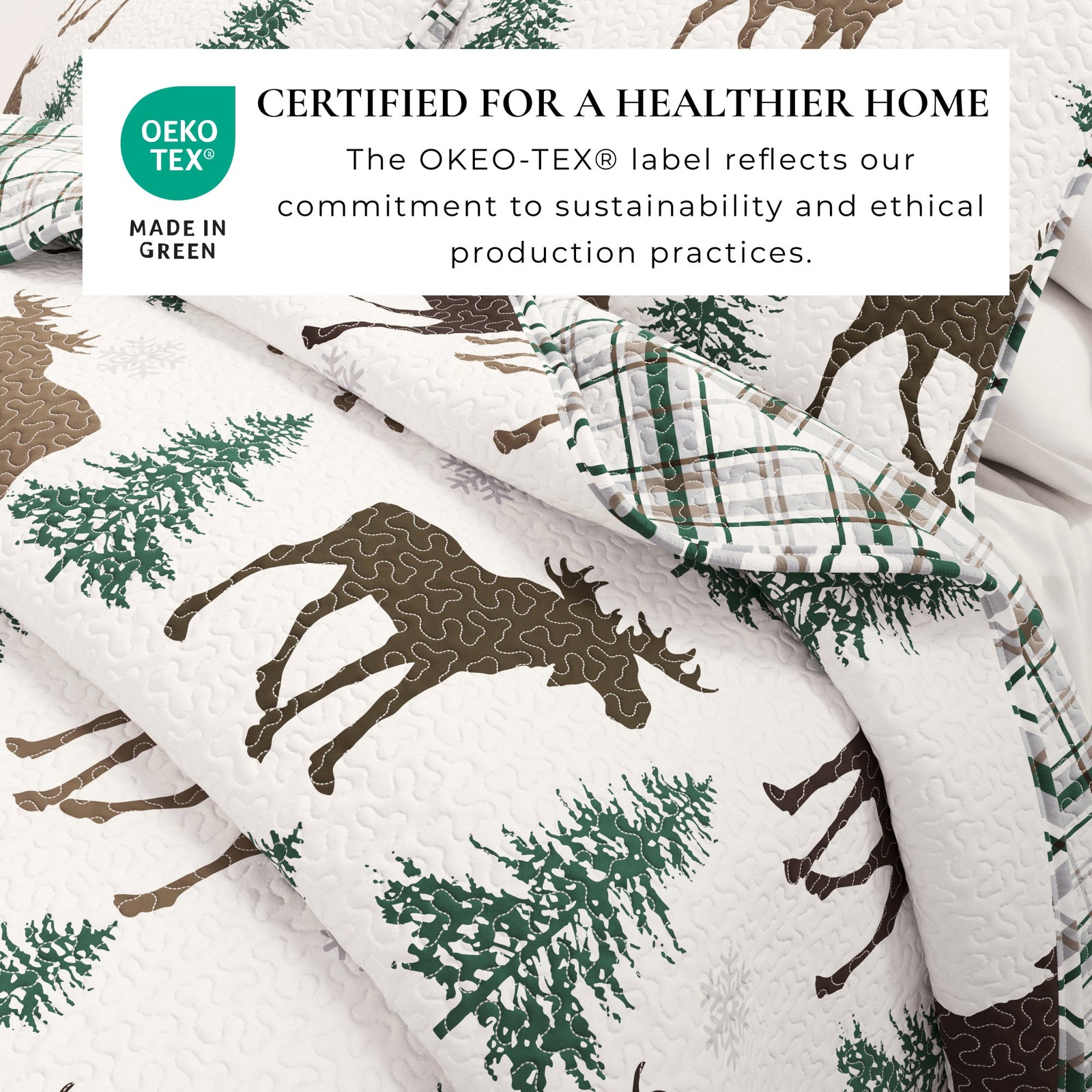 3-Piece Lodge Quilt - Wilderness Collection