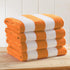 Cotton Velour Cabana Stripe Beach Towel - Novia Collection