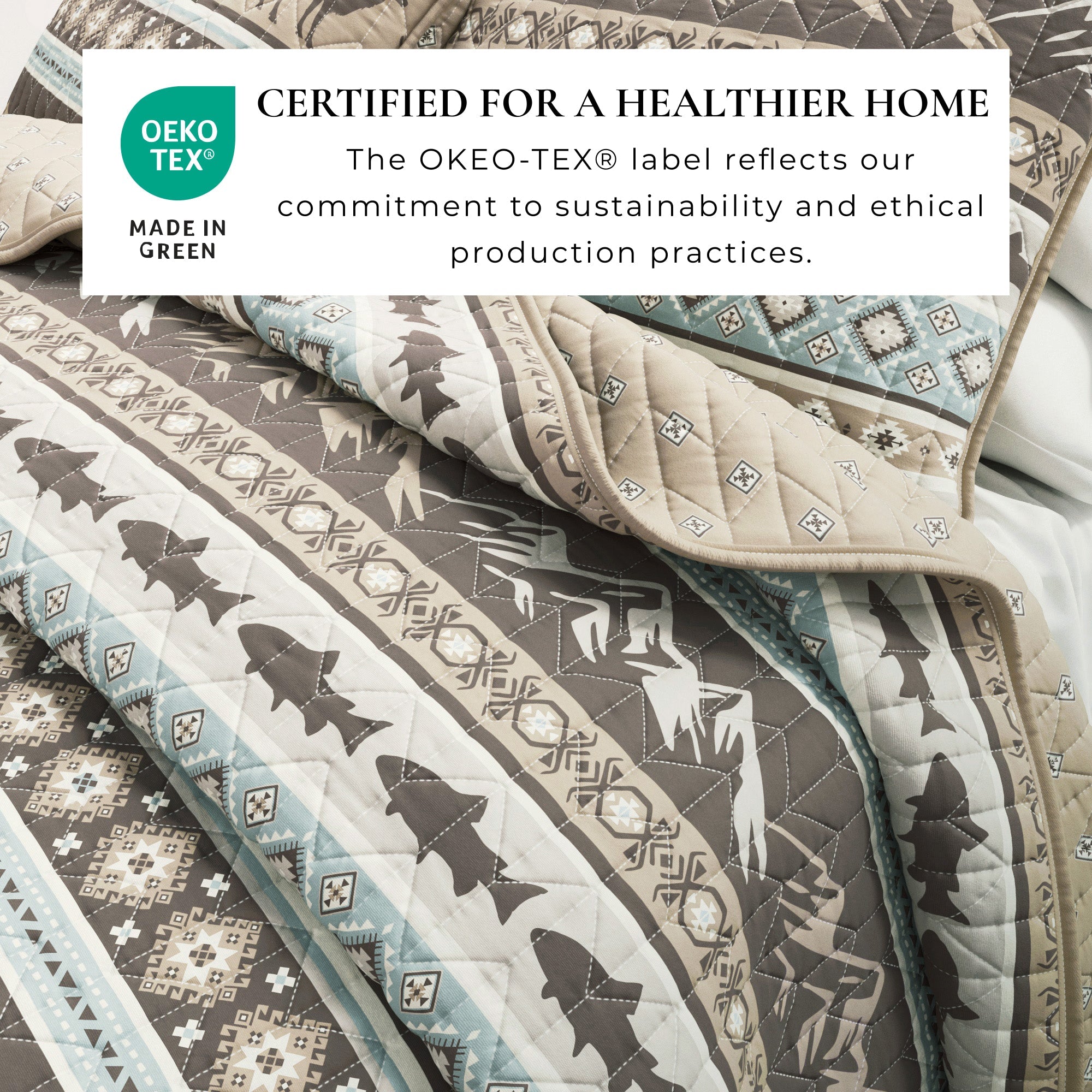 3-Piece Lodge Quilt - Yosemite Collection