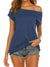 Stylish Off-Shoulder Tunic
