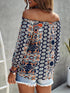 Off-The-Shoulder Bohemian Blouse