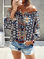 Off-The-Shoulder Bohemian Blouse
