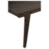 Mesa de comedor Olejo, color chocolate