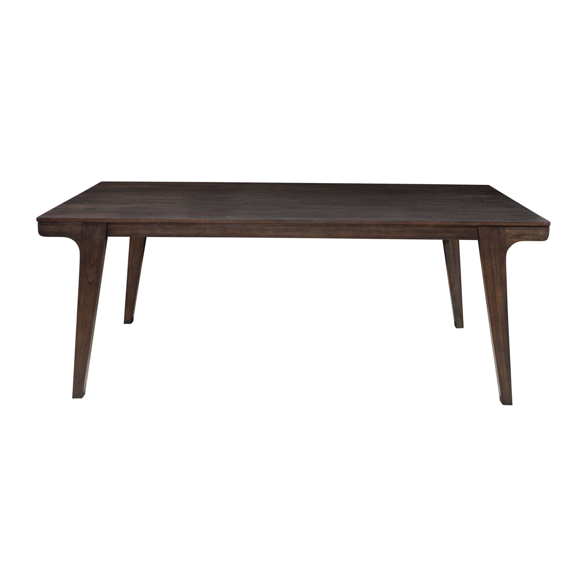 Mesa de comedor Olejo, color chocolate